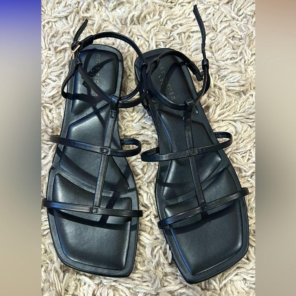 Strap Black Sandals!